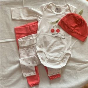 H&M Infant Cherry Outfit